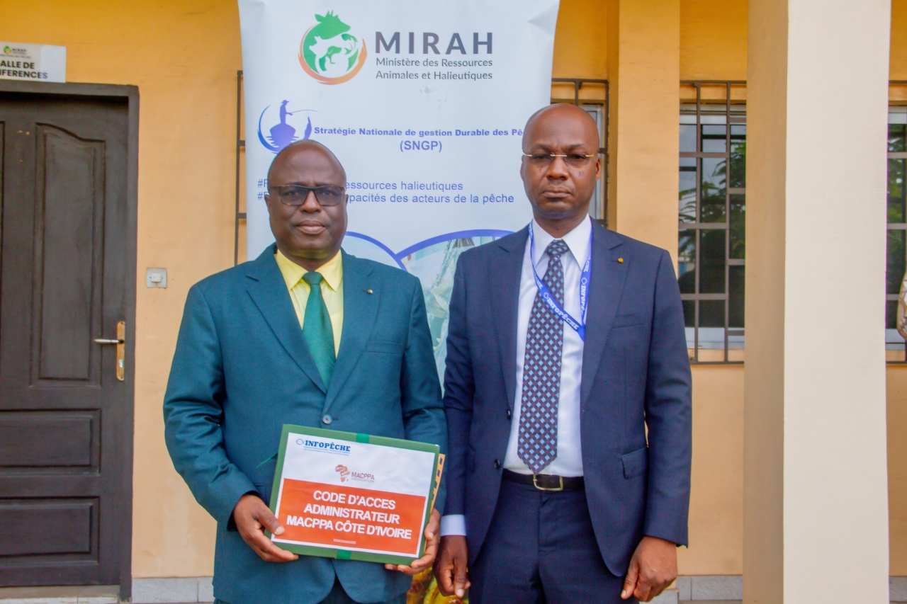 Official handover of access codes for the operationalization of MACPPA in Côte d'Ivoire